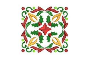 Holly Quilt Block Review for Small Business Merch
