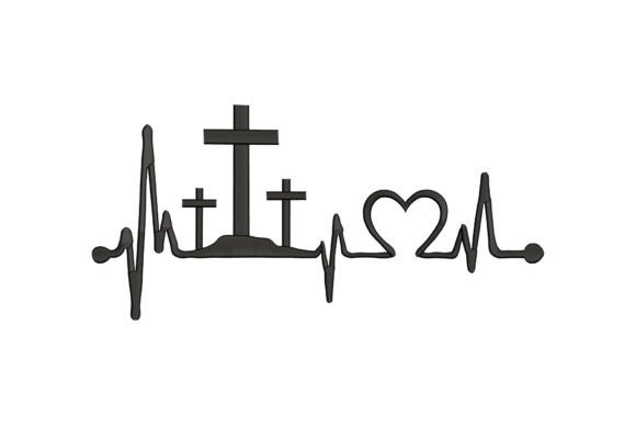 Review: Christian Cross Heartbeat for Boutique Sweatshirts