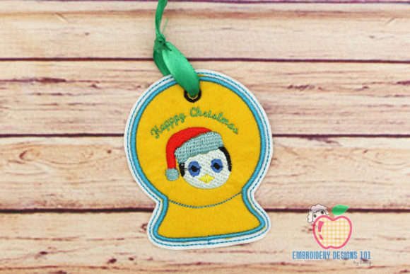 Review: Christmas Penguin with Santa Hat ITH Design