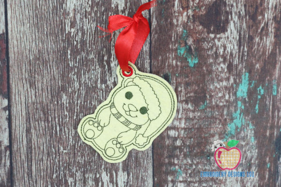 Review: Christmas Polar Bear Wearing a Santa Hat Design