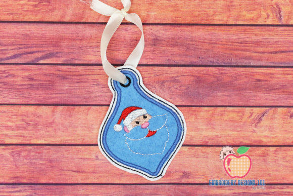 Review: Christmas Santa Claus Face Ornament for Etsy Shops