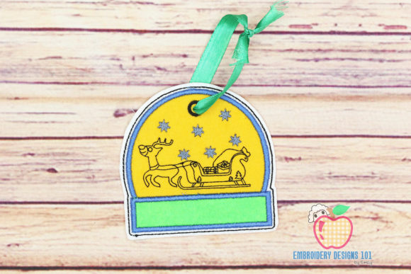 Review: Christmas Sleigh in the Hoop Ornament Design