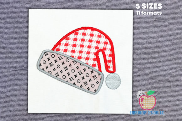 Review: Hat of the Santa Applique Pattern for Holiday Gifts