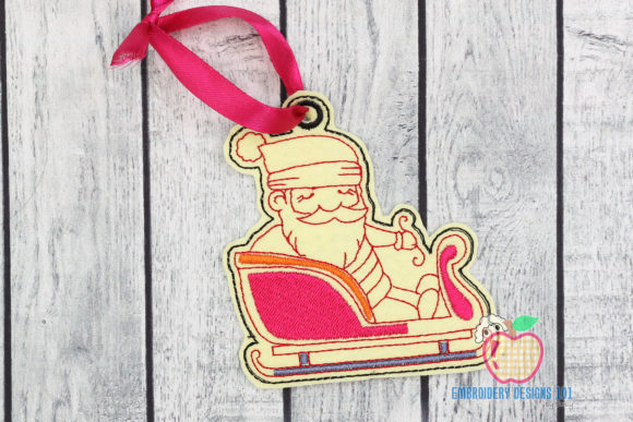 Santa Riding His Sleigh Ornaments: A Designer's Review