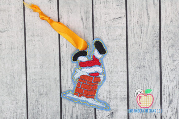 Santa Stuck in the Chimney Ornament Review
