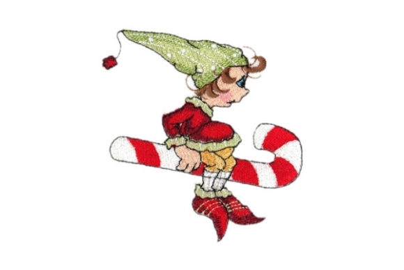 Sassy Candy Cane Elf: A Holiday Design Review