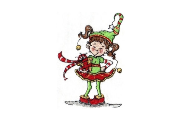 Sassy Lucy Lou: A Festive Embroidery Gem